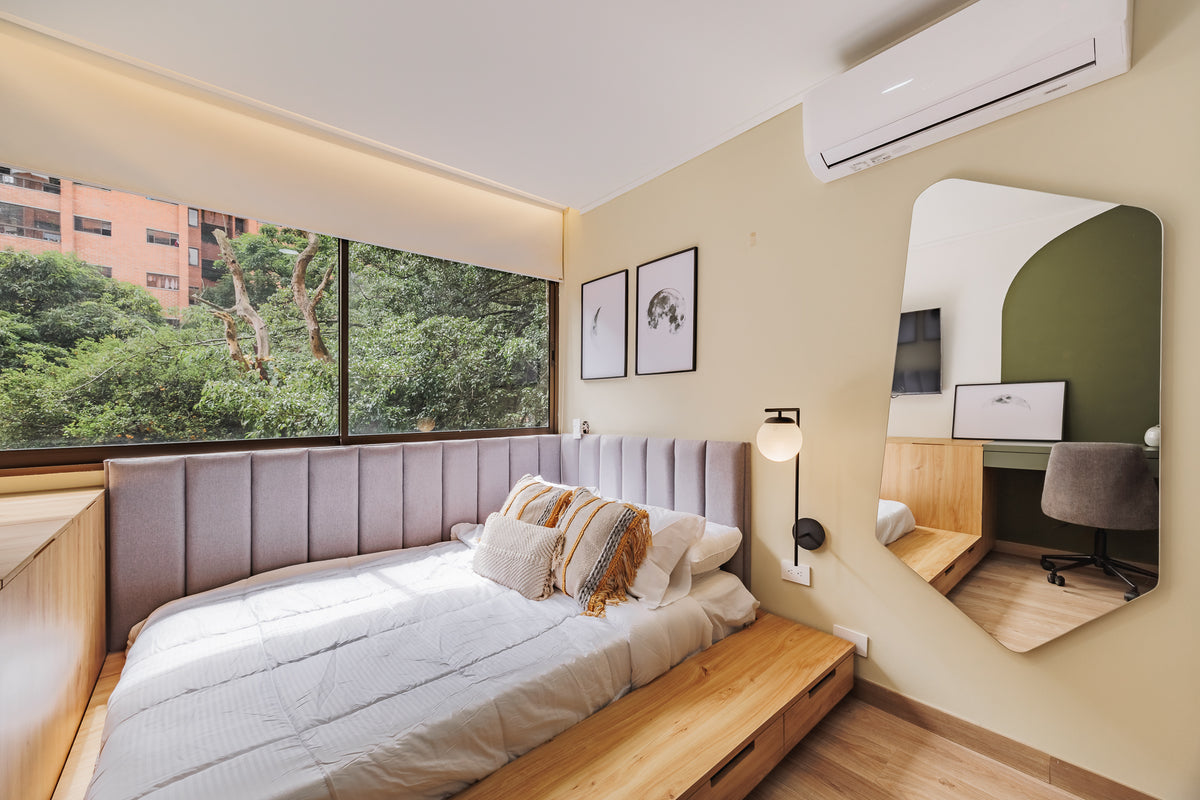 Modern Apartment with Green View &amp; A/C in the Golden Mile Sector
