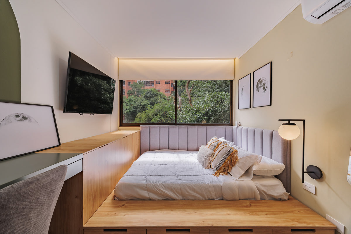Modern Apartment with Green View &amp; A/C in the Golden Mile Sector