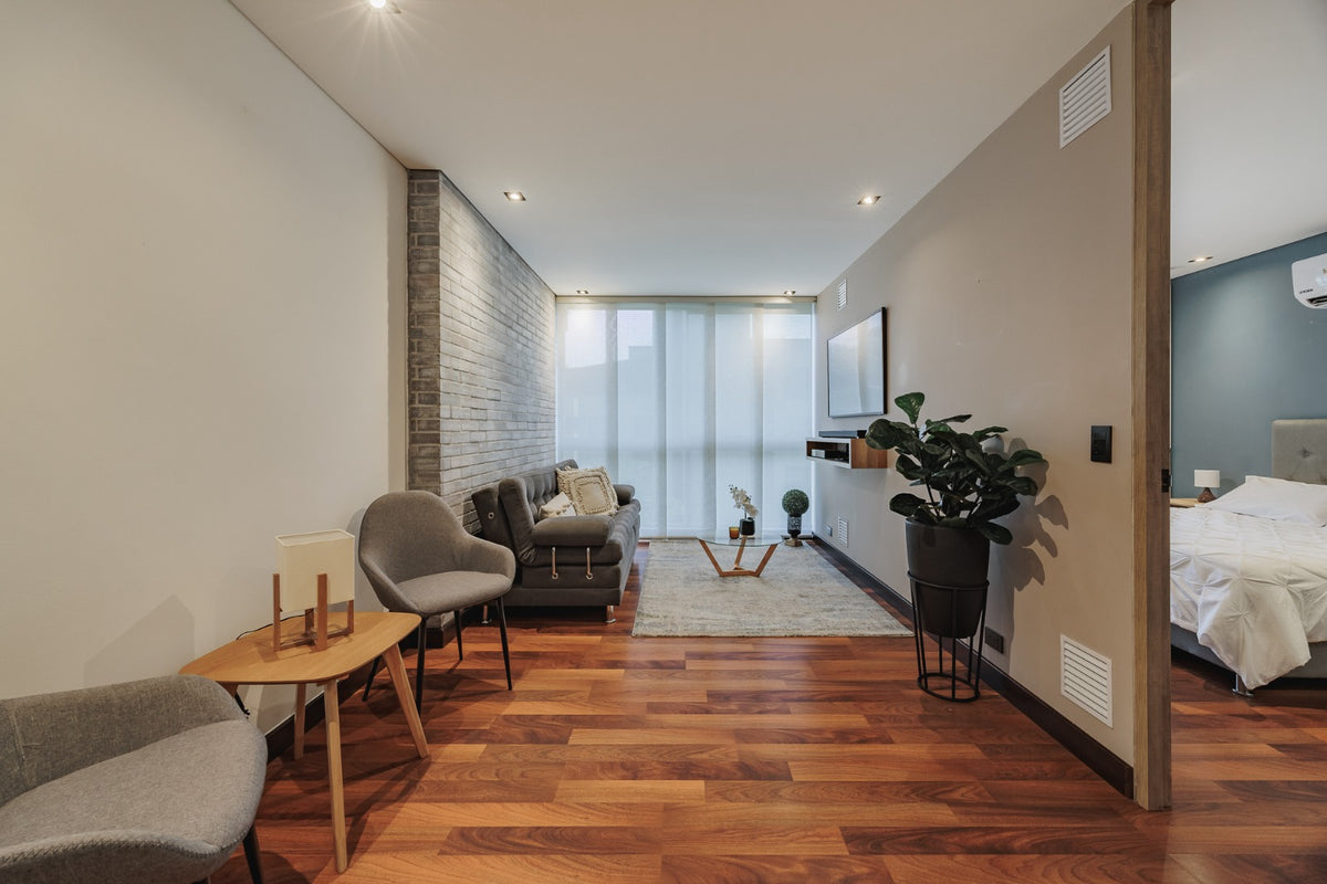 Moderno Apartamento en Provenza Confort y Vista Verde 1 BR