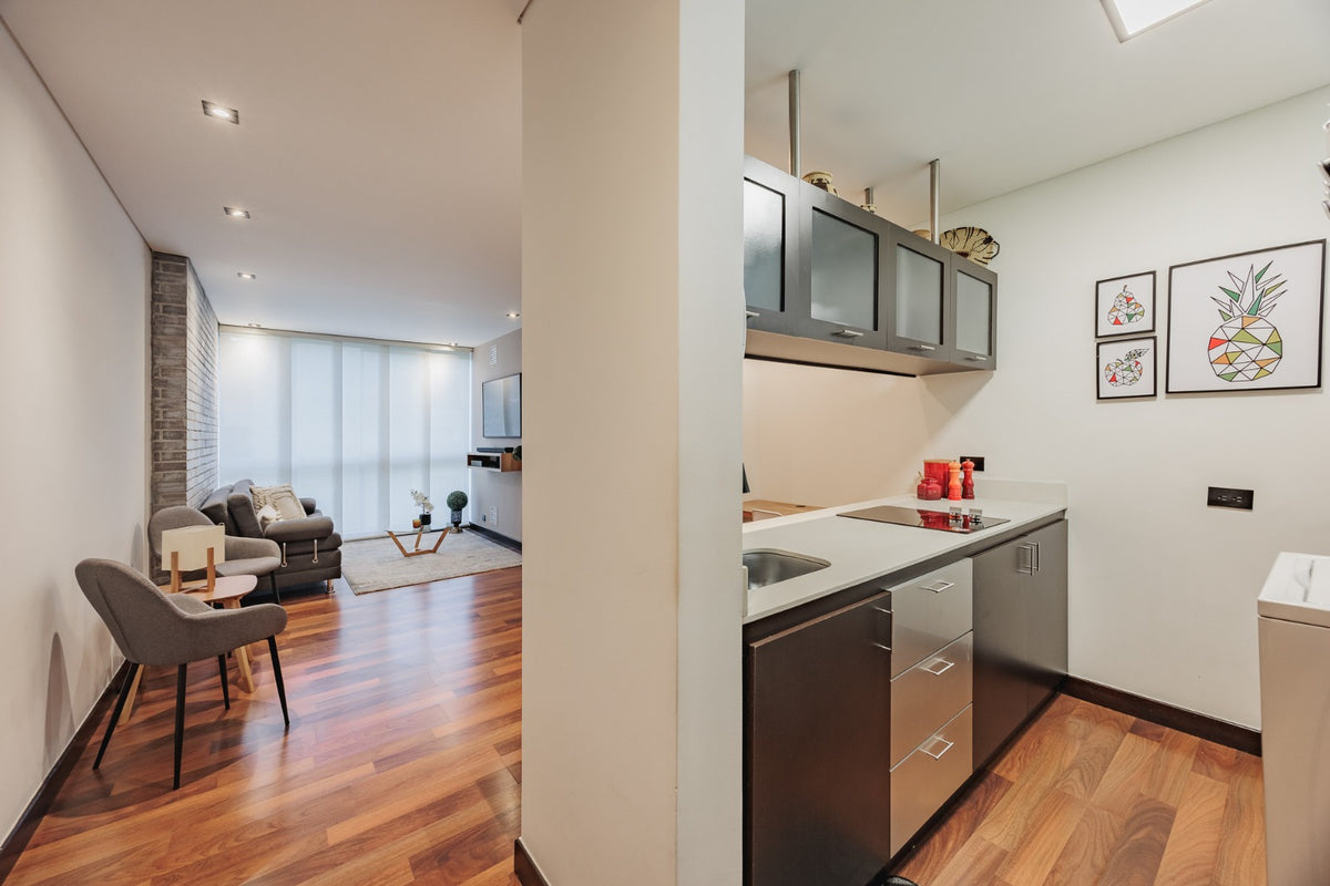 Moderno Apartamento en Provenza Confort y Vista Verde 1 BR