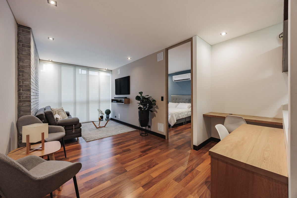 Moderno Apartamento en Provenza Confort y Vista Verde 1 BR