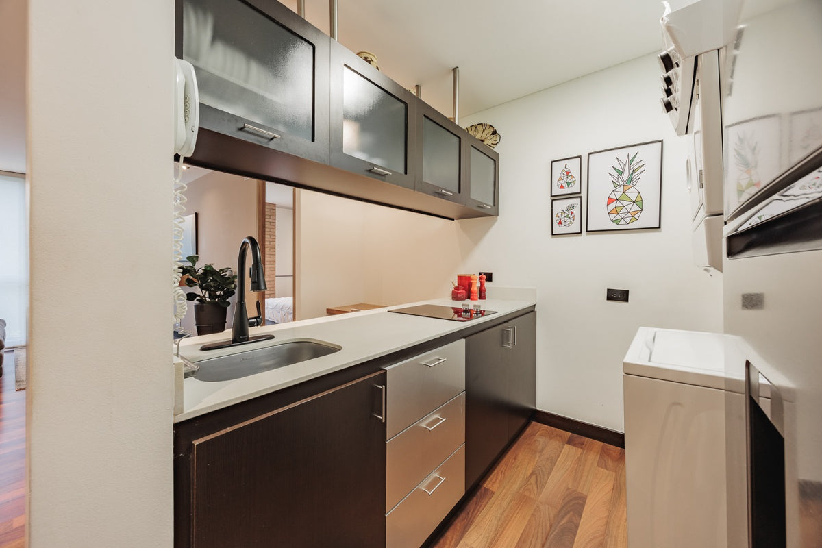 Moderno Apartamento en Provenza Confort y Vista Verde 1 BR