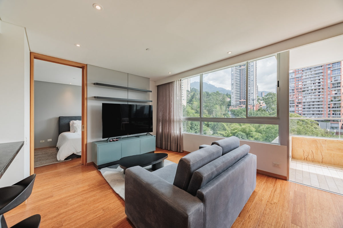 2 BR Serviced Apartment in El Tesoro Sector with A/C &amp; Pool 