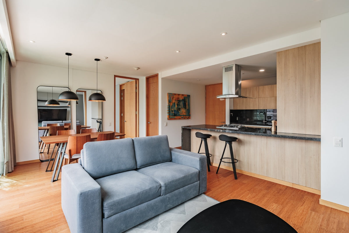 2 BR Serviced Apartment in El Tesoro Sector with A/C &amp; Pool 
