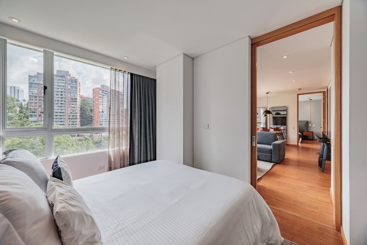 2 BR Serviced Apartment in El Tesoro Sector with A/C &amp; Pool 