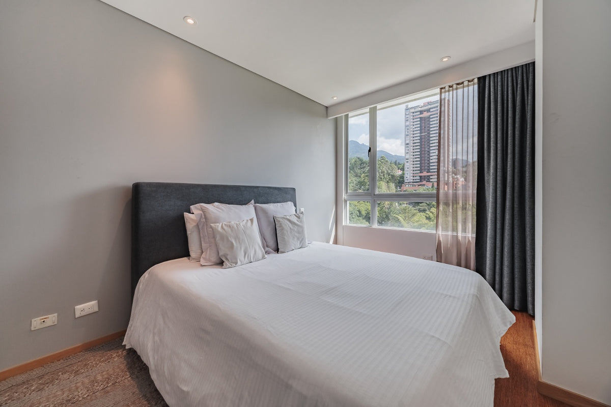 2 BR Serviced Apartment in El Tesoro Sector with A/C &amp; Pool 