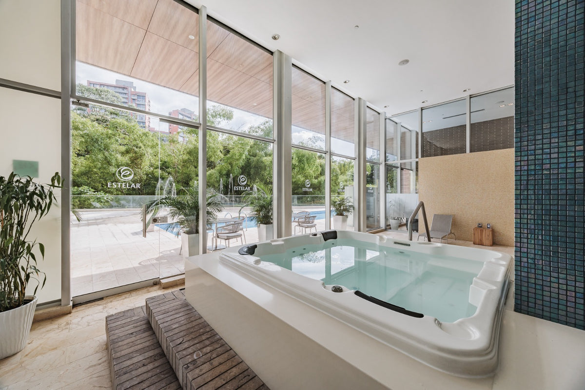2 BR Serviced Apartment in El Tesoro Sector with A/C &amp; Pool 