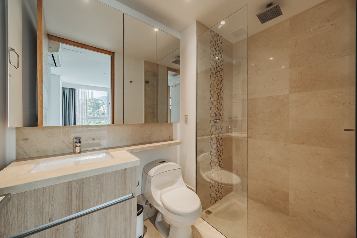 2 BR Serviced Apartment in El Tesoro Sector with A/C &amp; Pool 