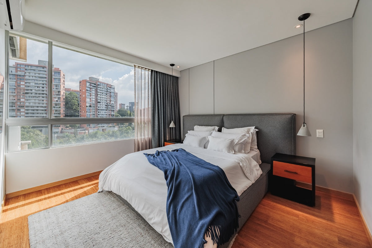 2 BR Serviced Apartment in El Tesoro Sector with A/C &amp; Pool 