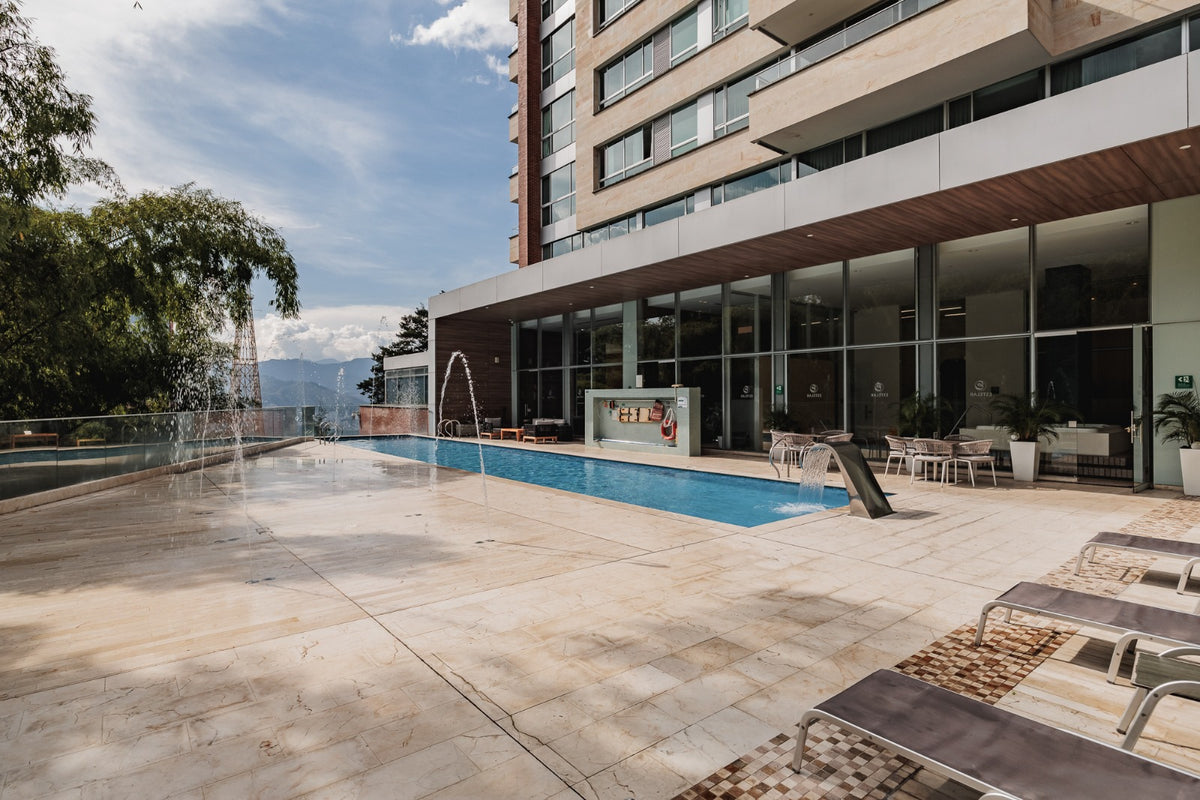 2 BR Serviced Apartment in El Tesoro Sector with A/C &amp; Pool 