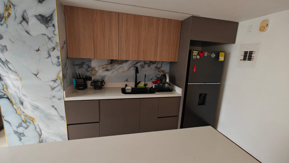 Family apartment in Las Lomas, El Poblado with communal areas