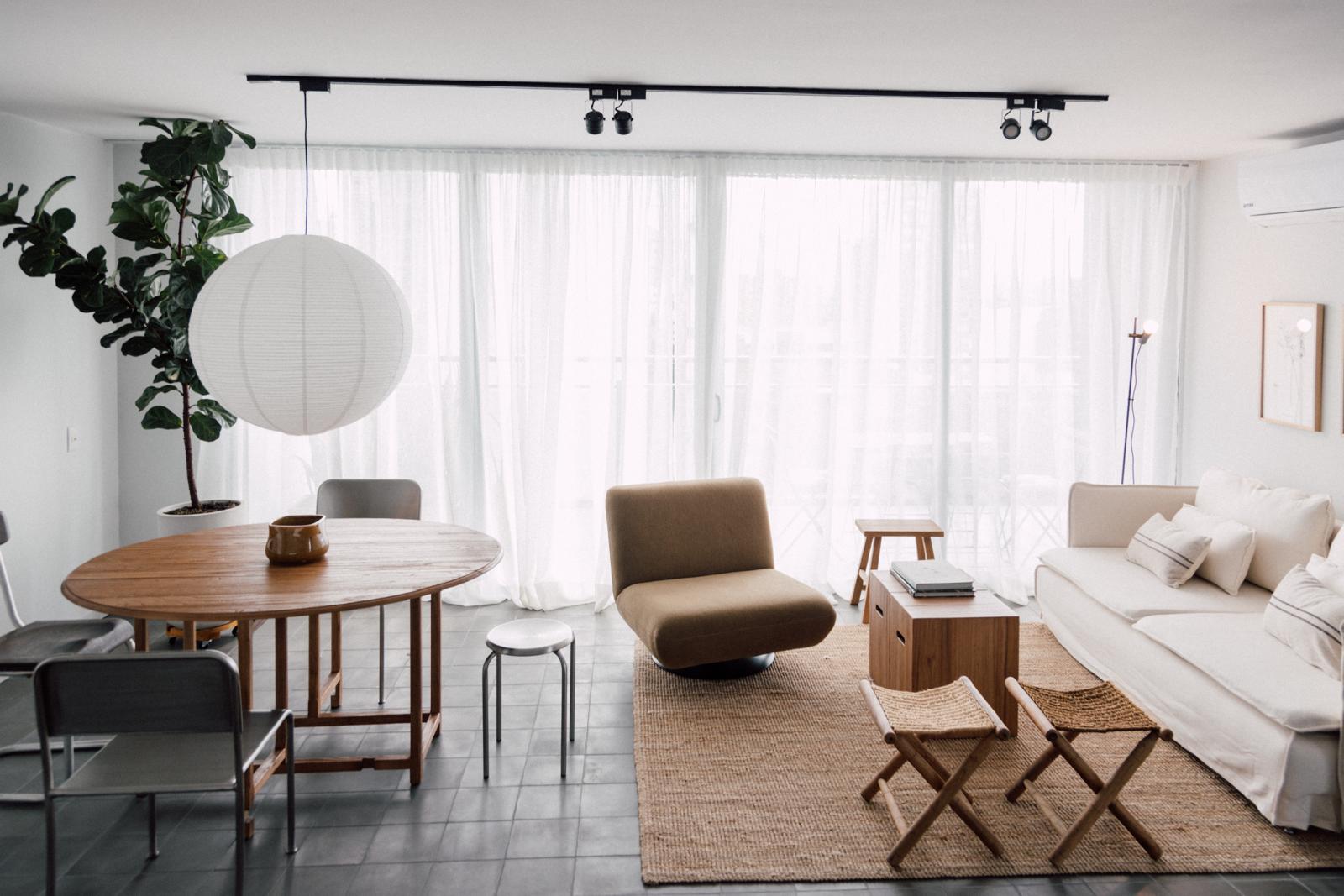 Apartamento moderno en Milla de oro con balcón y vista a la ciudad