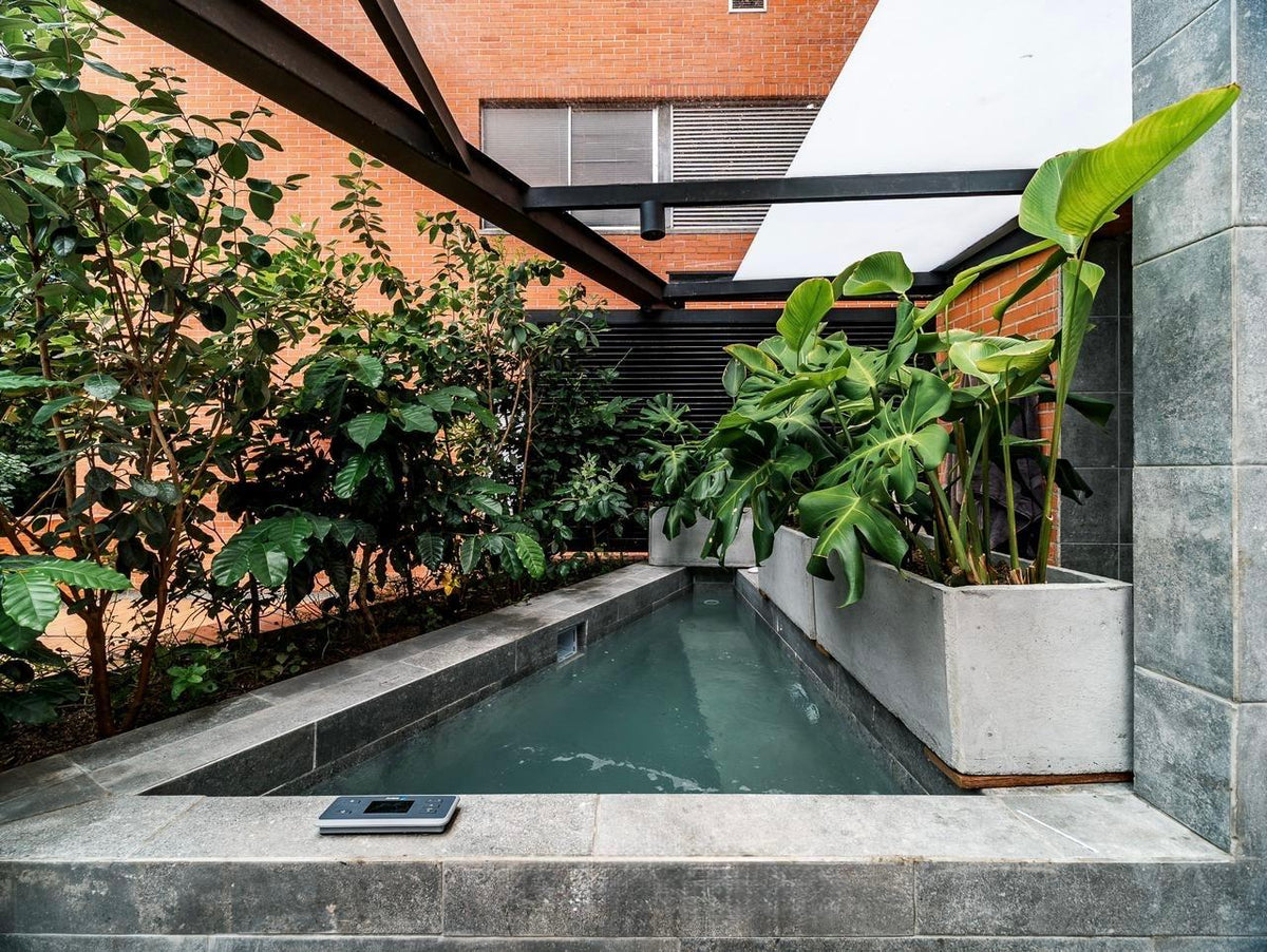 Apartamento en San Lucas, El Poblado con terraza, jacuzzi y domótica
