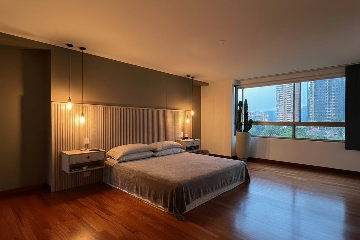 Amplio apartamento de 243 m² en piso alto con vista sector la Calera