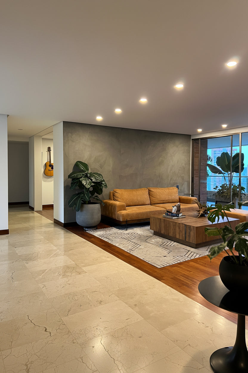 Amplio apartamento de 243 m² en piso alto con vista sector la Calera