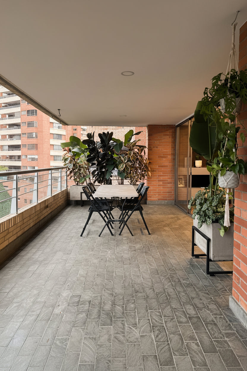 Amplio apartamento de 243 m² en piso alto con vista sector la Calera