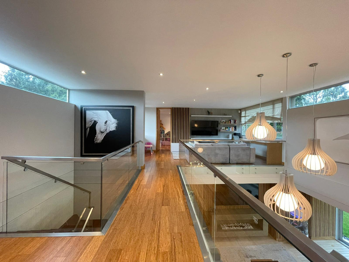 Designer house in Alto de las Palmas with common areas and natural surroundings