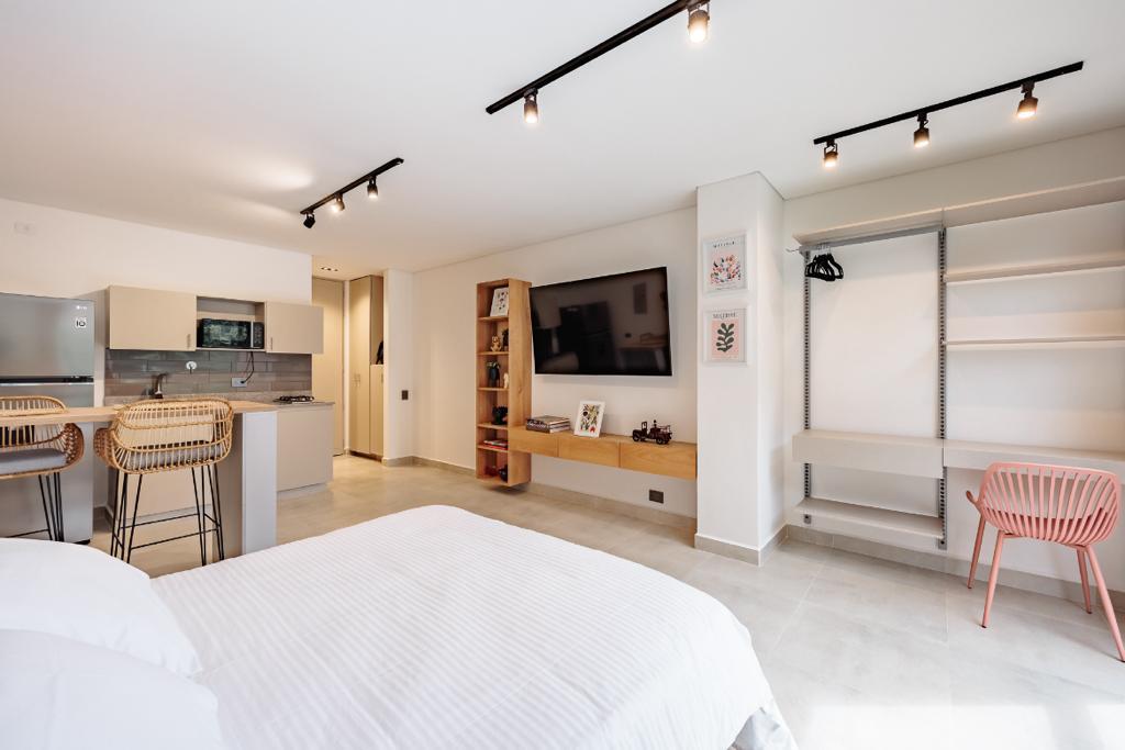 Loft 1BR a 5 minutos Parque Lleras