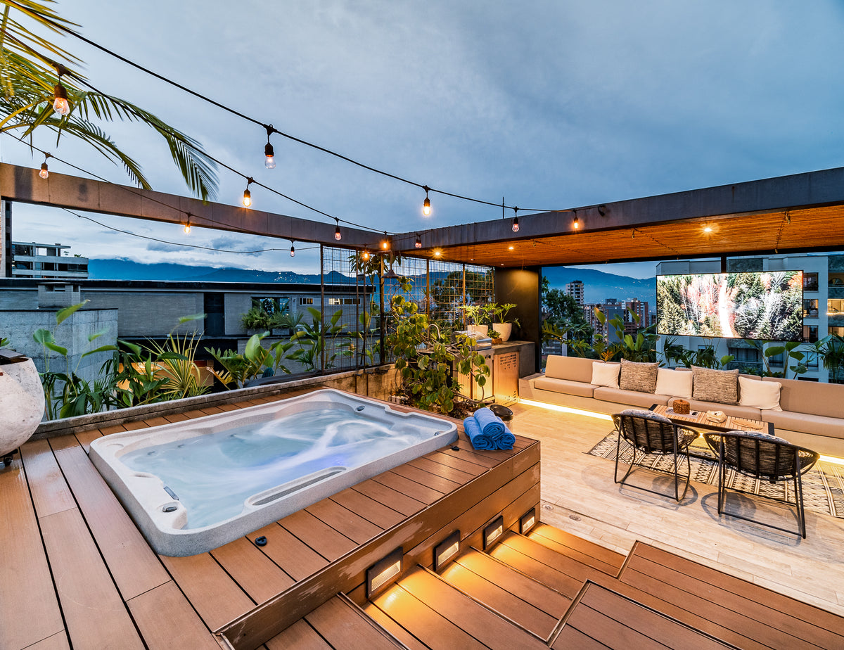 Penthouse de lujo en Provenza con terraza privada y jacuzzi, Medellín