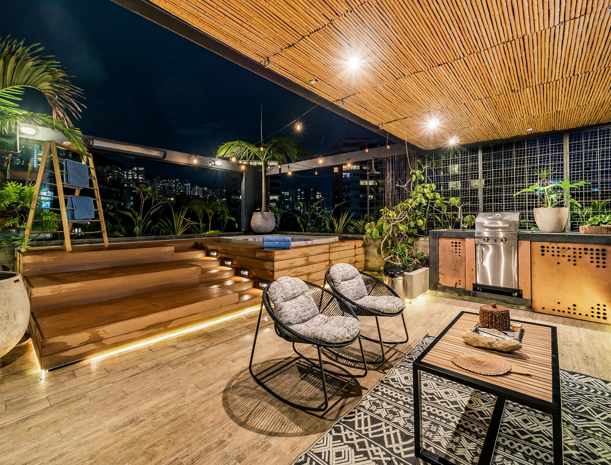 Penthouse de lujo en Provenza con terraza privada y jacuzzi, Medellín