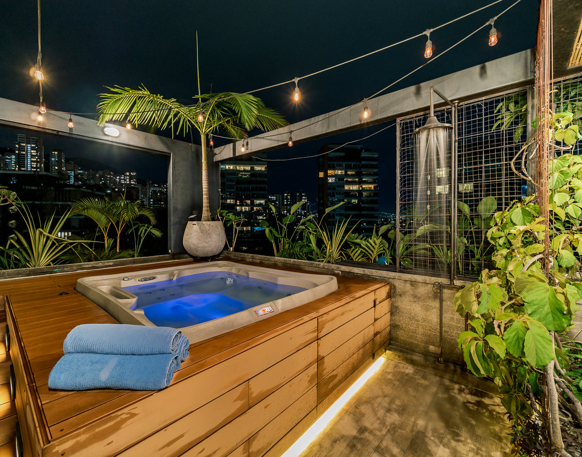 Penthouse de lujo en Provenza con terraza privada y jacuzzi, Medellín