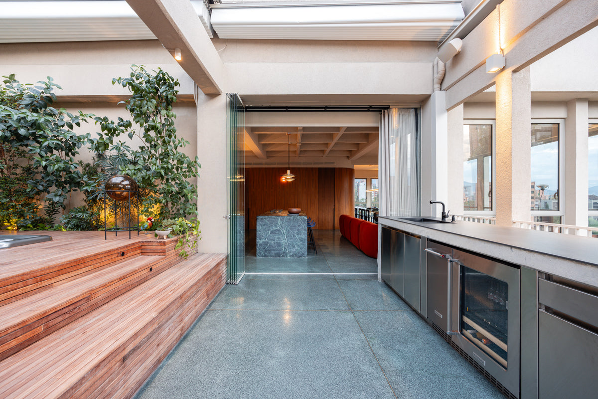 Penthouse en El Poblado con jacuzzi, terraza y vista
