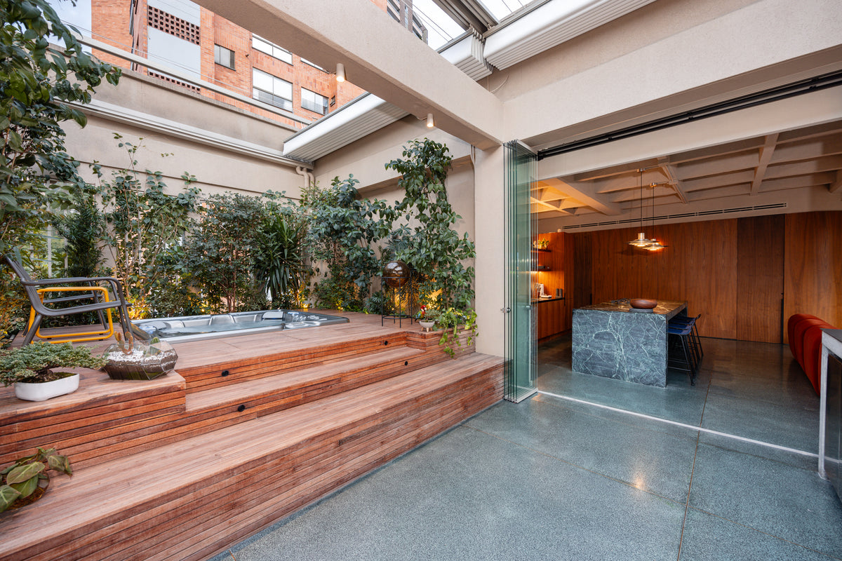Penthouse en El Poblado con jacuzzi, terraza y vista