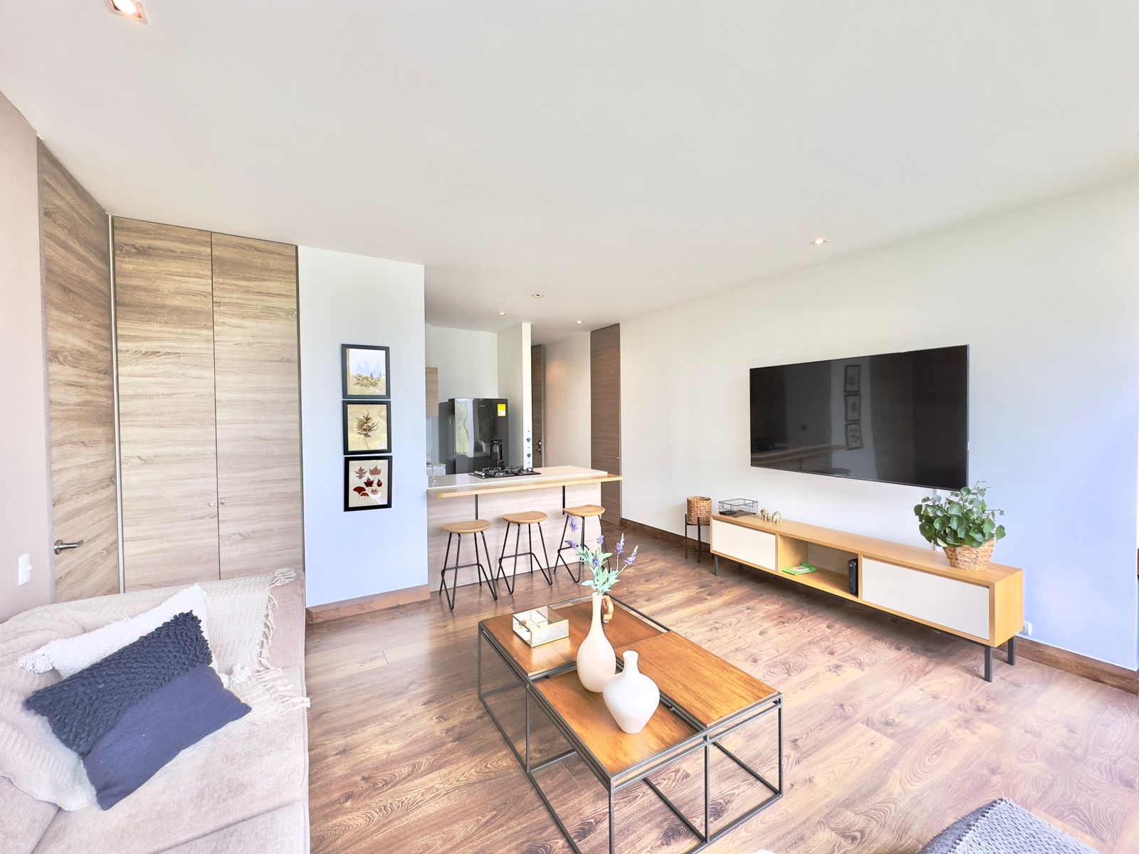 Apartment with natural view, San Lucas Sector, 1 BR