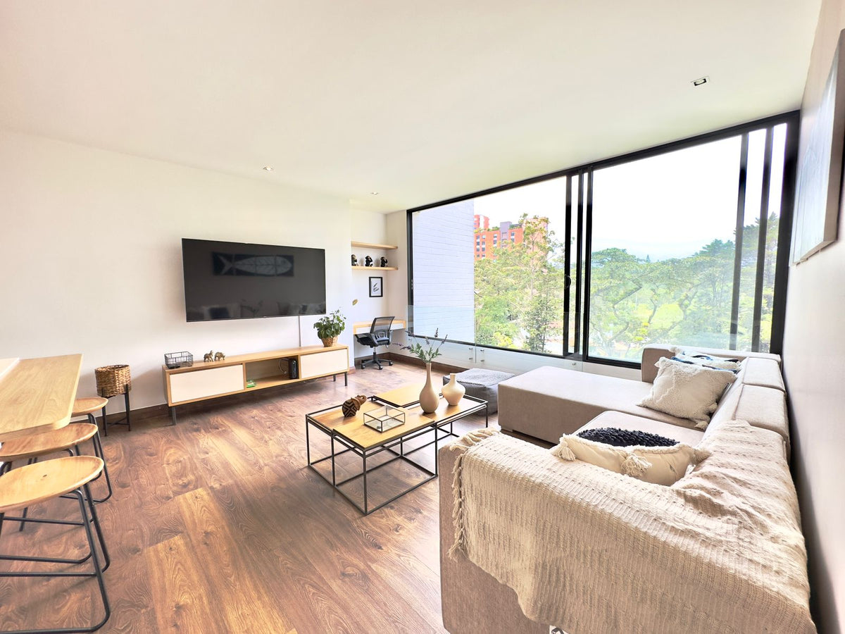 Apartment with natural view, San Lucas Sector, 1 BR