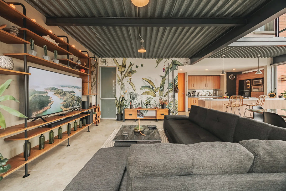 Apartamento tipo loft en El Poblado para renta mensualIdeal para pareja o profesional, totalmente amoblado y con diseño moderno.
